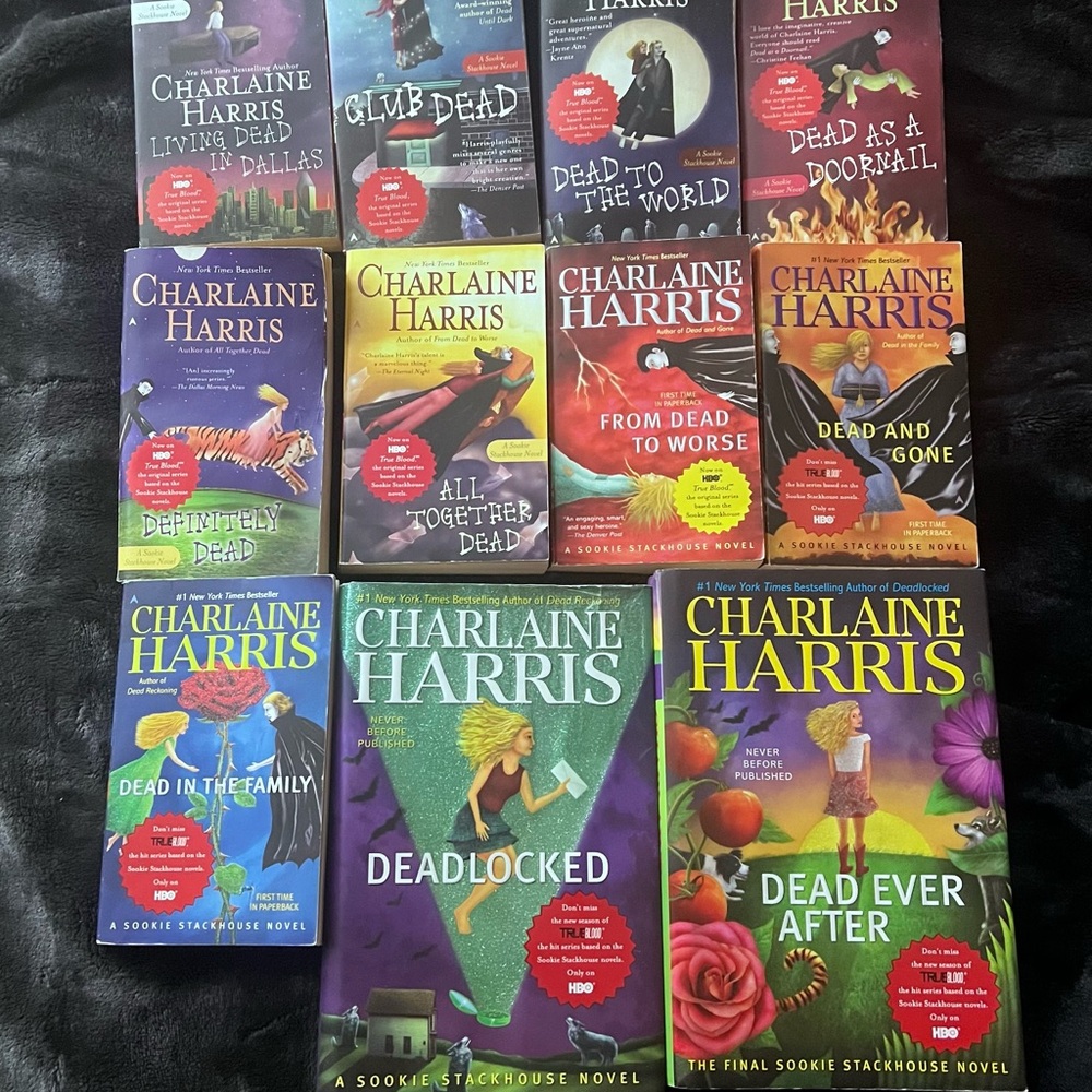 Charlaine Harris Sookie Stackhouse Book Set
